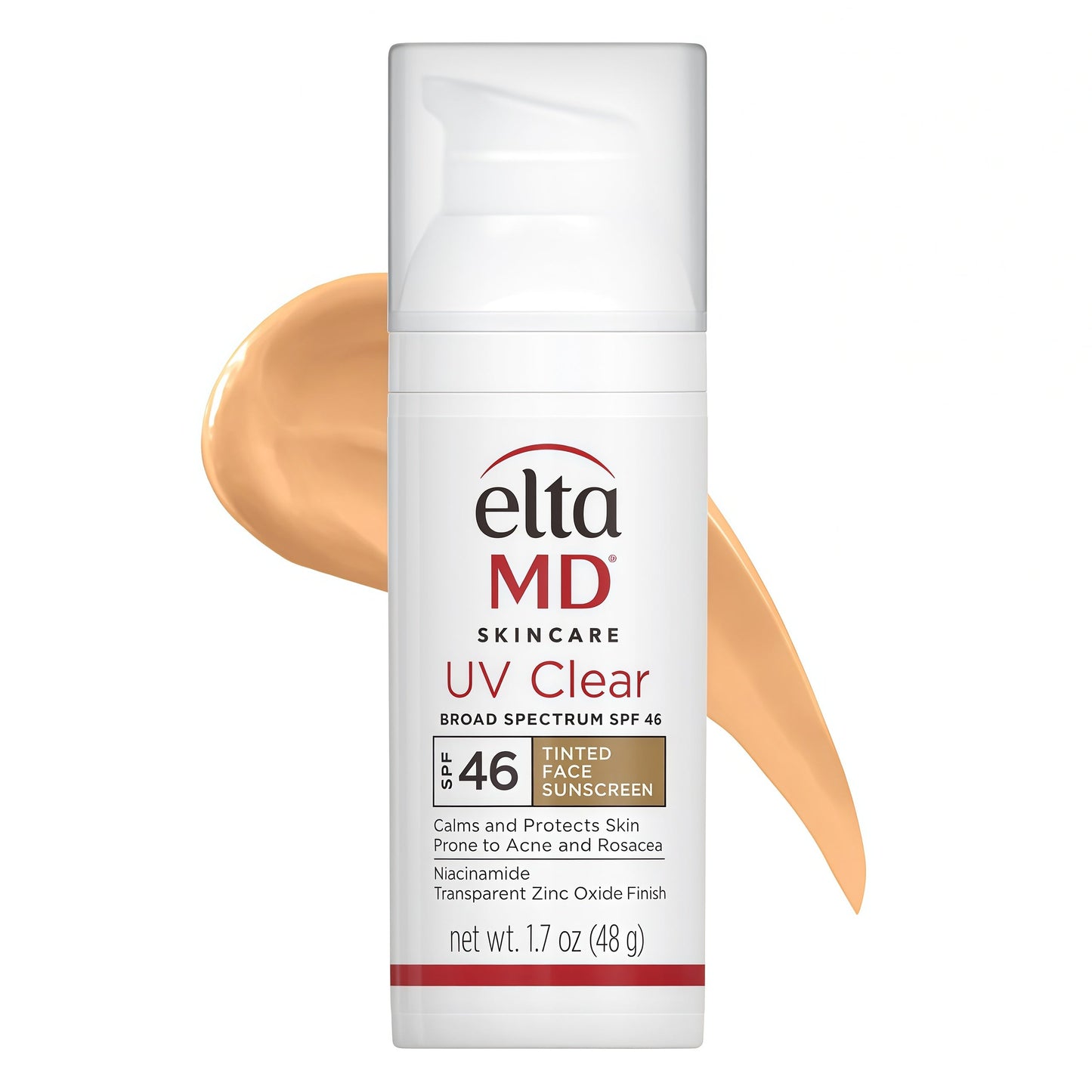 EltaMD UV Clear Face Sunscreen, Oil Free Sunscreen for Sensitive Skin with Zinc Oxide, Dermatologist Recommended