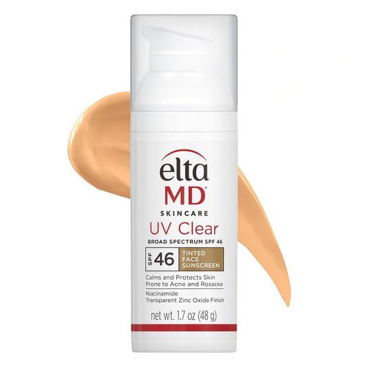EltaMD UV Clear Face Sunscreen, Oil Free Sunscreen for Sensitive Skin with Zinc Oxide, Dermatologist Recommended